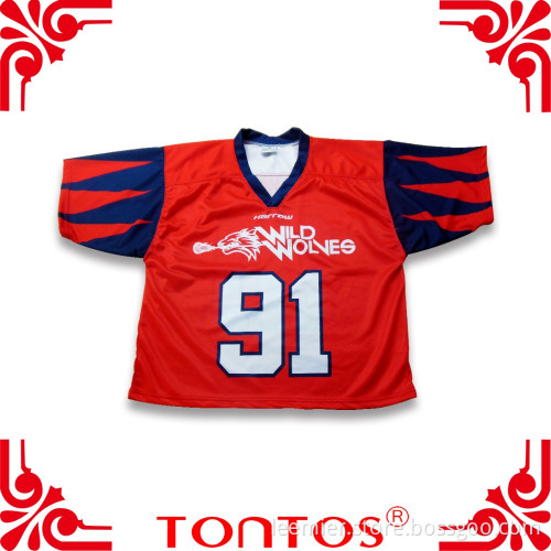2016 Wholesale Custom Subliamtion Printed Lacrosse Jersey